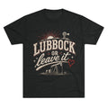 Lubbock or Leave It Tee - Vintage Black