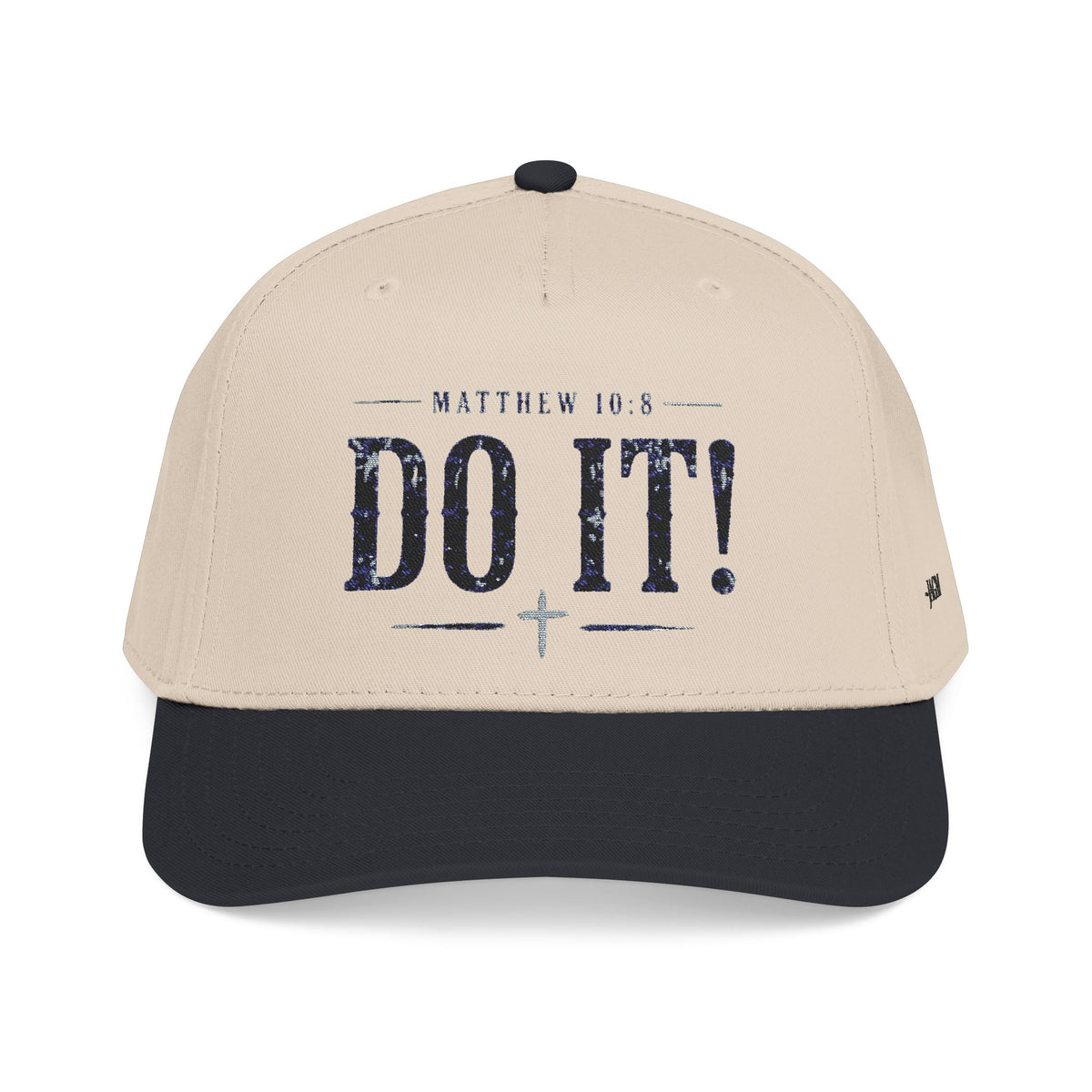 Matthew 10:8 Mid Profile Baseball Cap — Christian Faith Hat