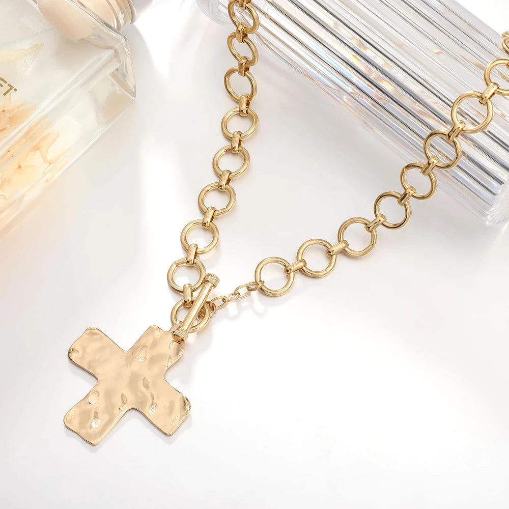 Chunky Gold Statement Necklace