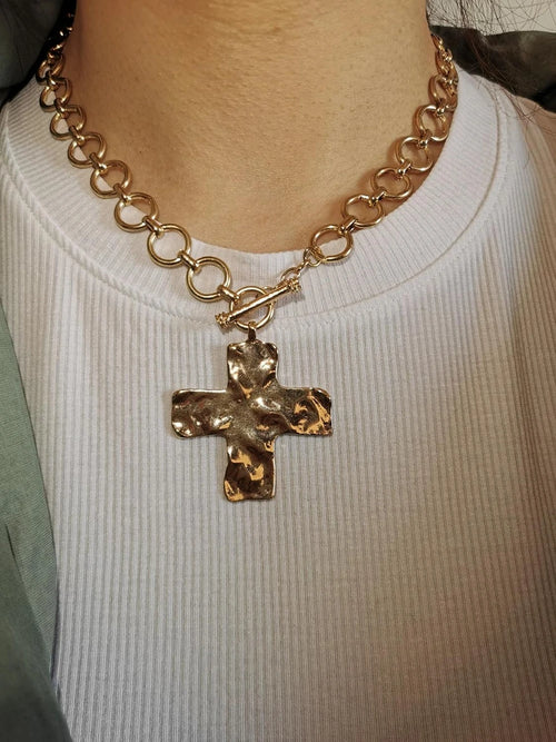 Chunky Gold Statement Necklace