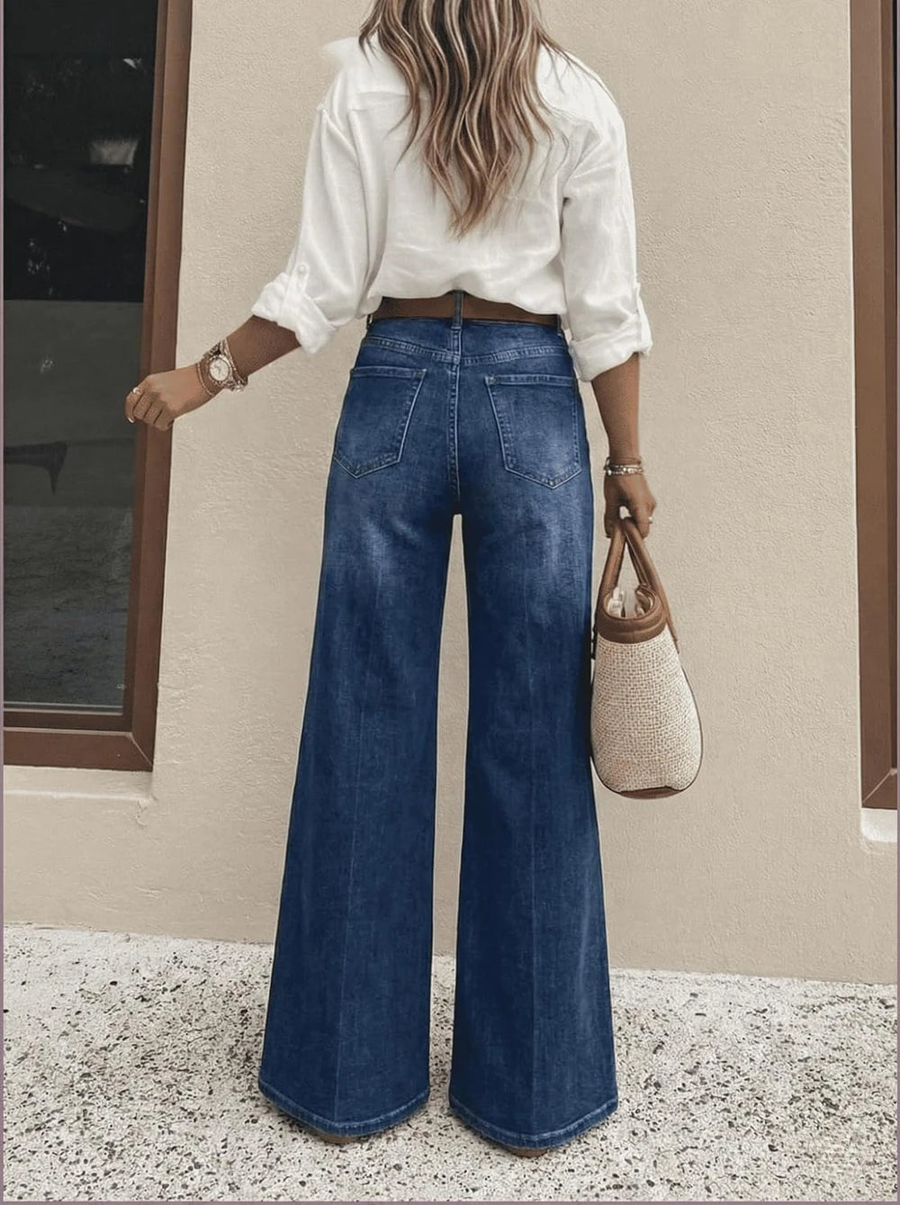 The Marlow Wide-Leg Jeans