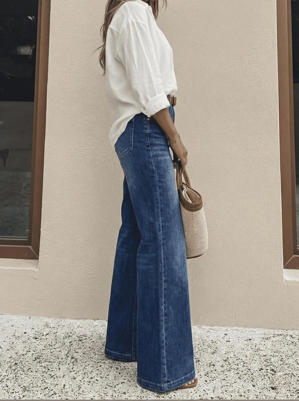 The Marlow Wide-Leg Jeans