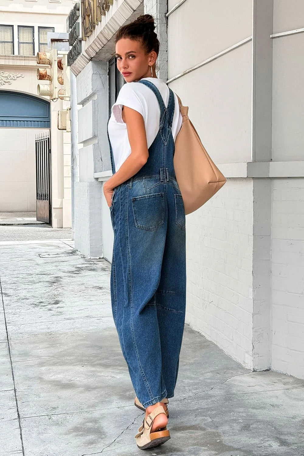 The Junie Denim Overalls