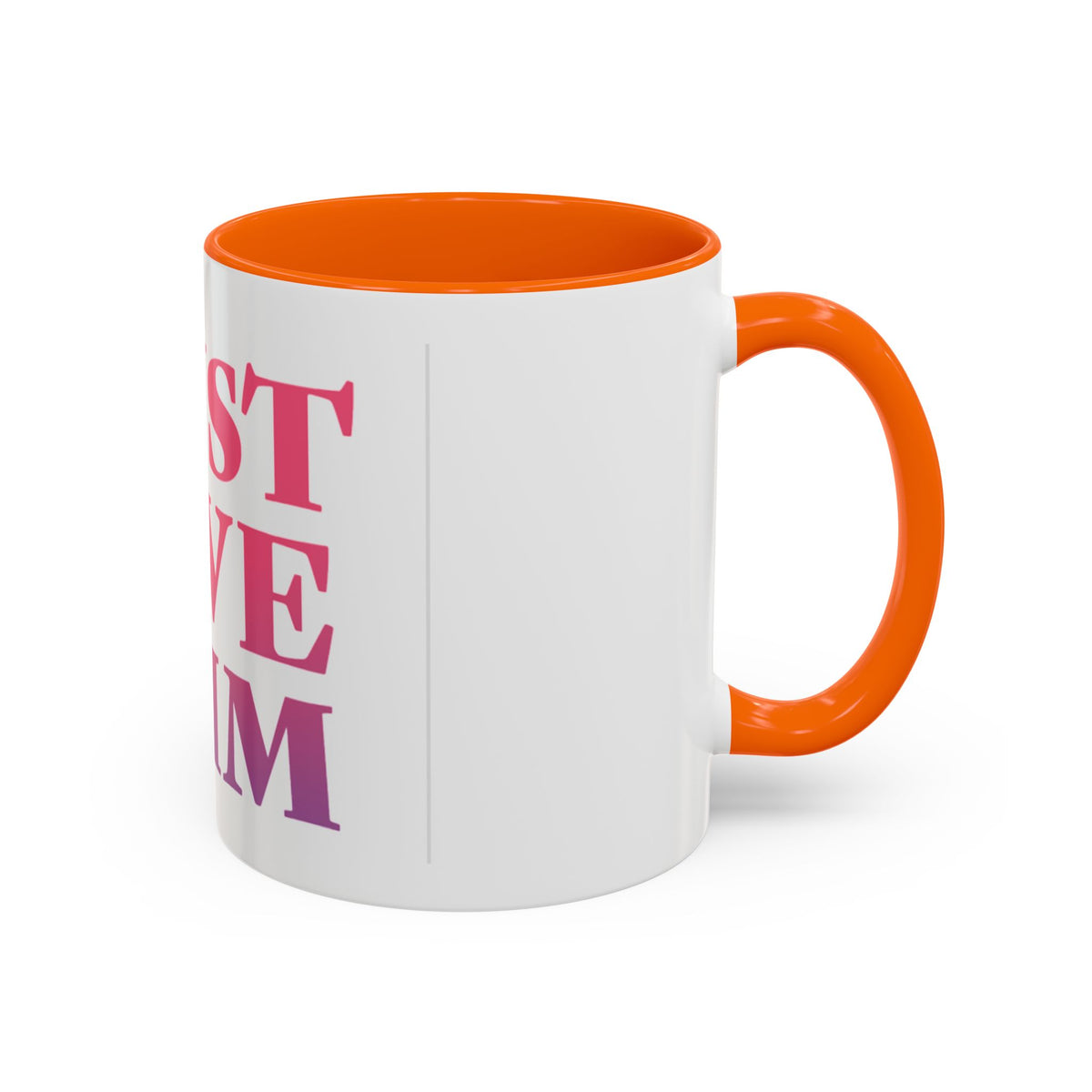 Just Love Him Accent Coffee Mug — Inspired by the Marriage Testimony Book