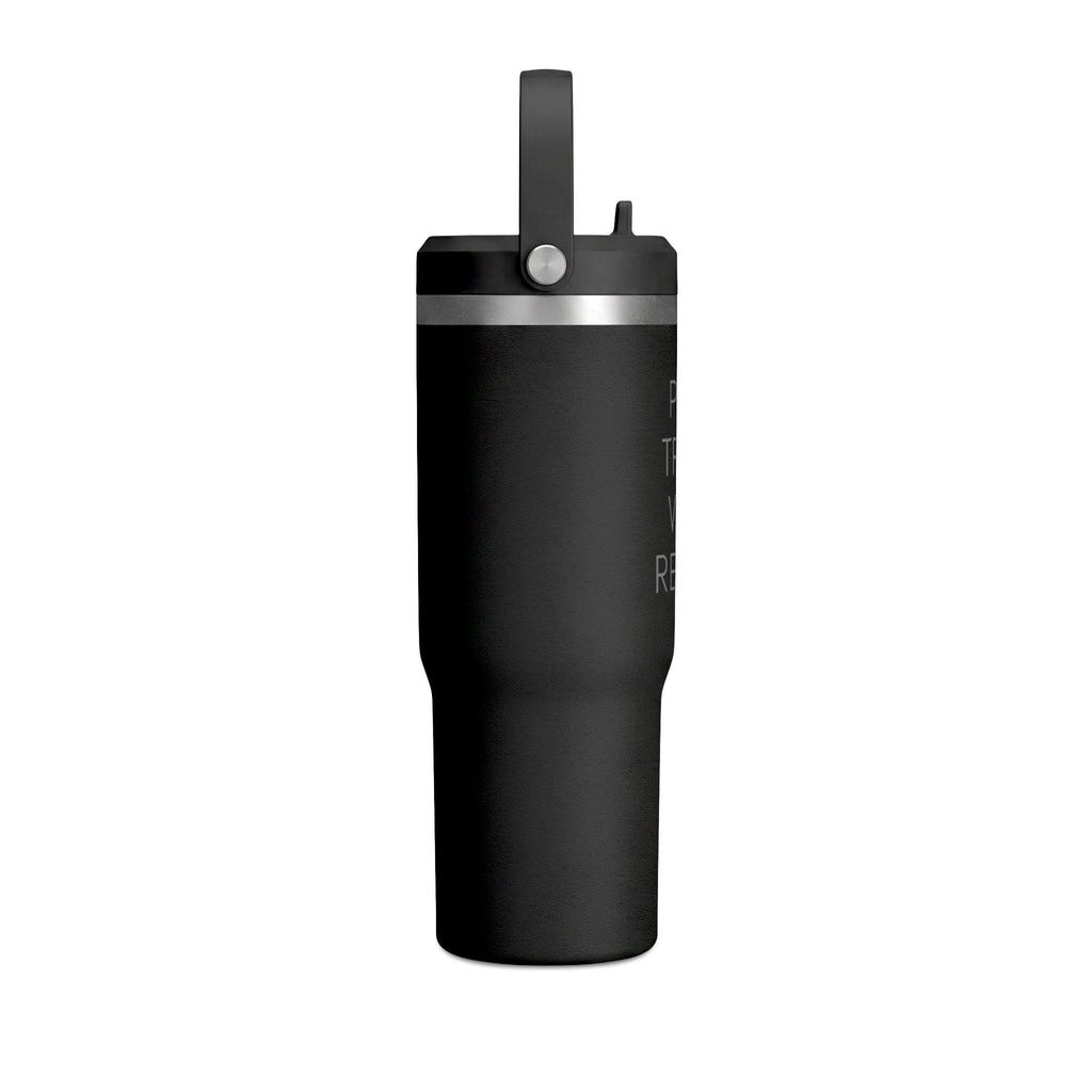 "Pray Trust Vote Repeat" 32oz Insulated Tumbler — Faith & Civic Values