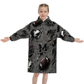 Muleshoe Mules Kids Blanket Hoodie — Little Mules, Big Pride