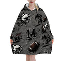 Muleshoe Mules Adult Blanket Hoodie — West Texas School Spirit