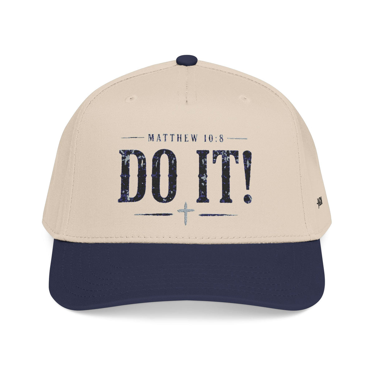 Matthew 10:8 Mid Profile Baseball Cap — Christian Faith Hat