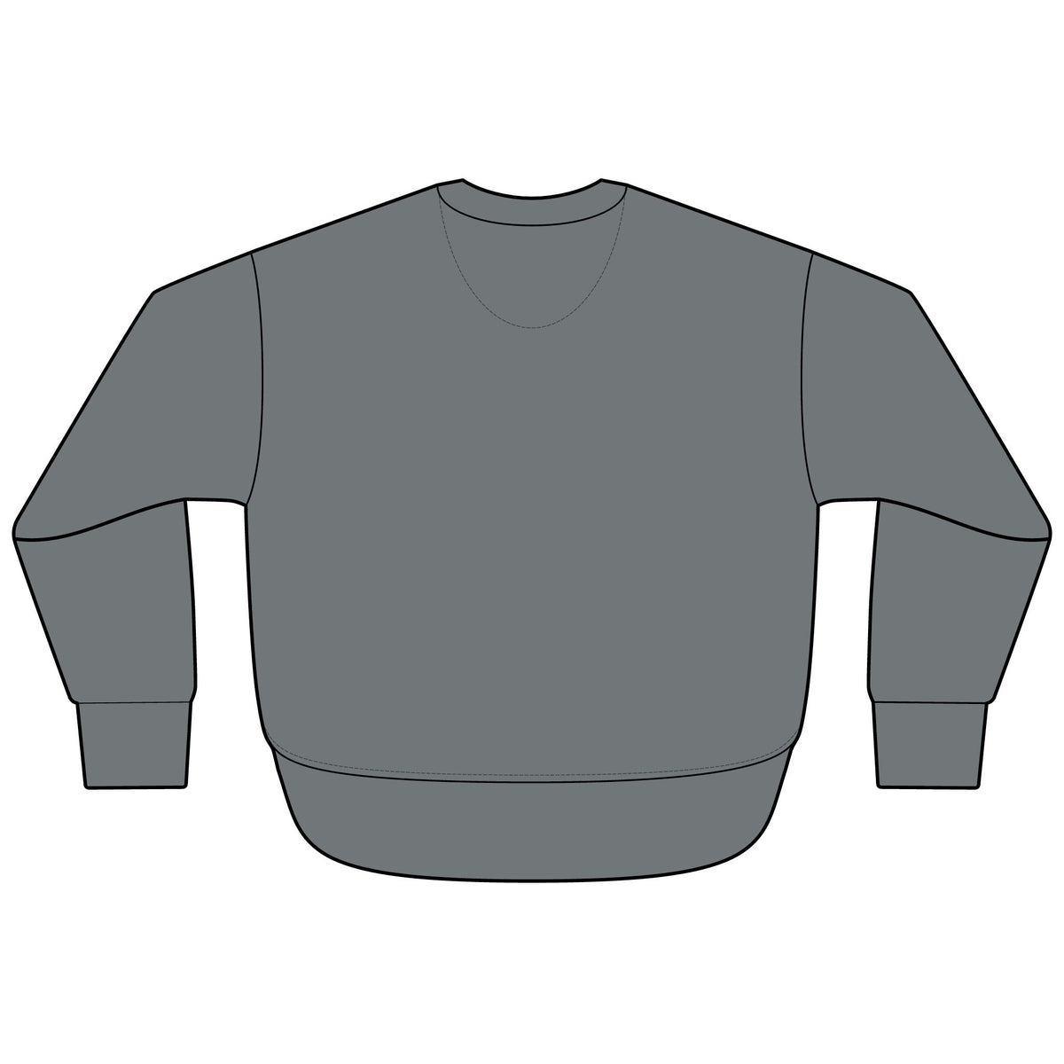 Lubbock Slow Saturday Oversized Fleece Crewneck