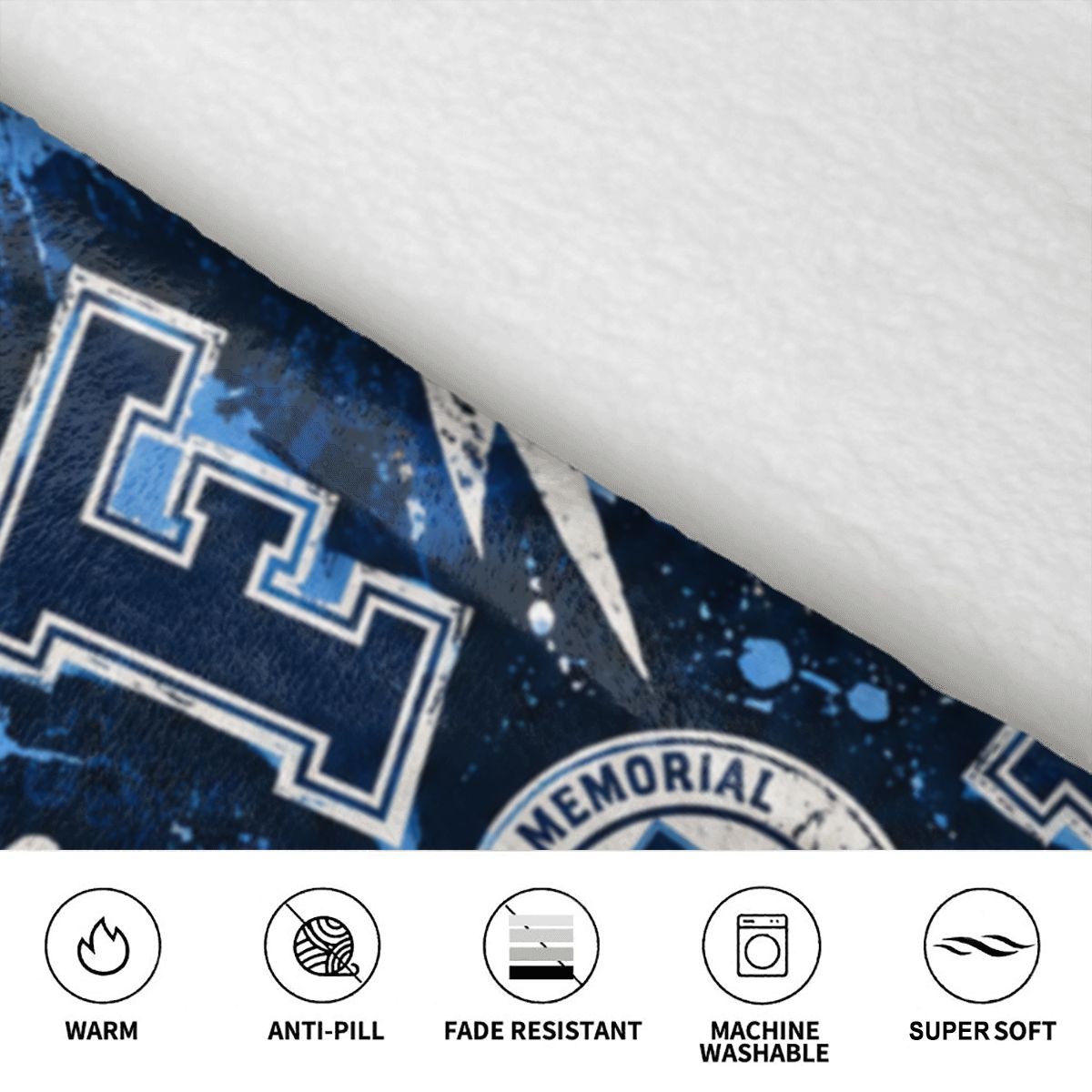Frenship Memorial Panthers Blanket Hoodie for Kids