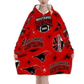 Shallowater Mustangs Adult Blanket Hoodie — West Texas School Spirit
