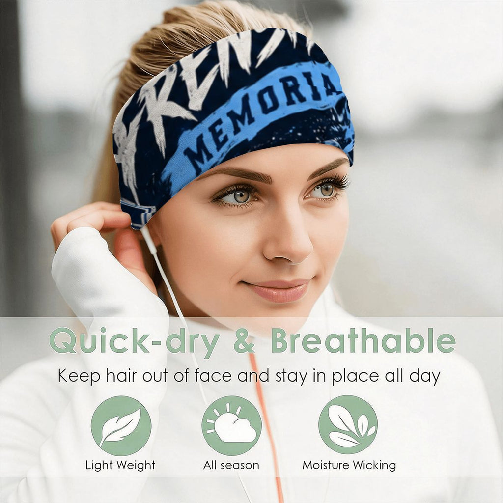 Frenship Memorial Panthers Extra Wide Headbands