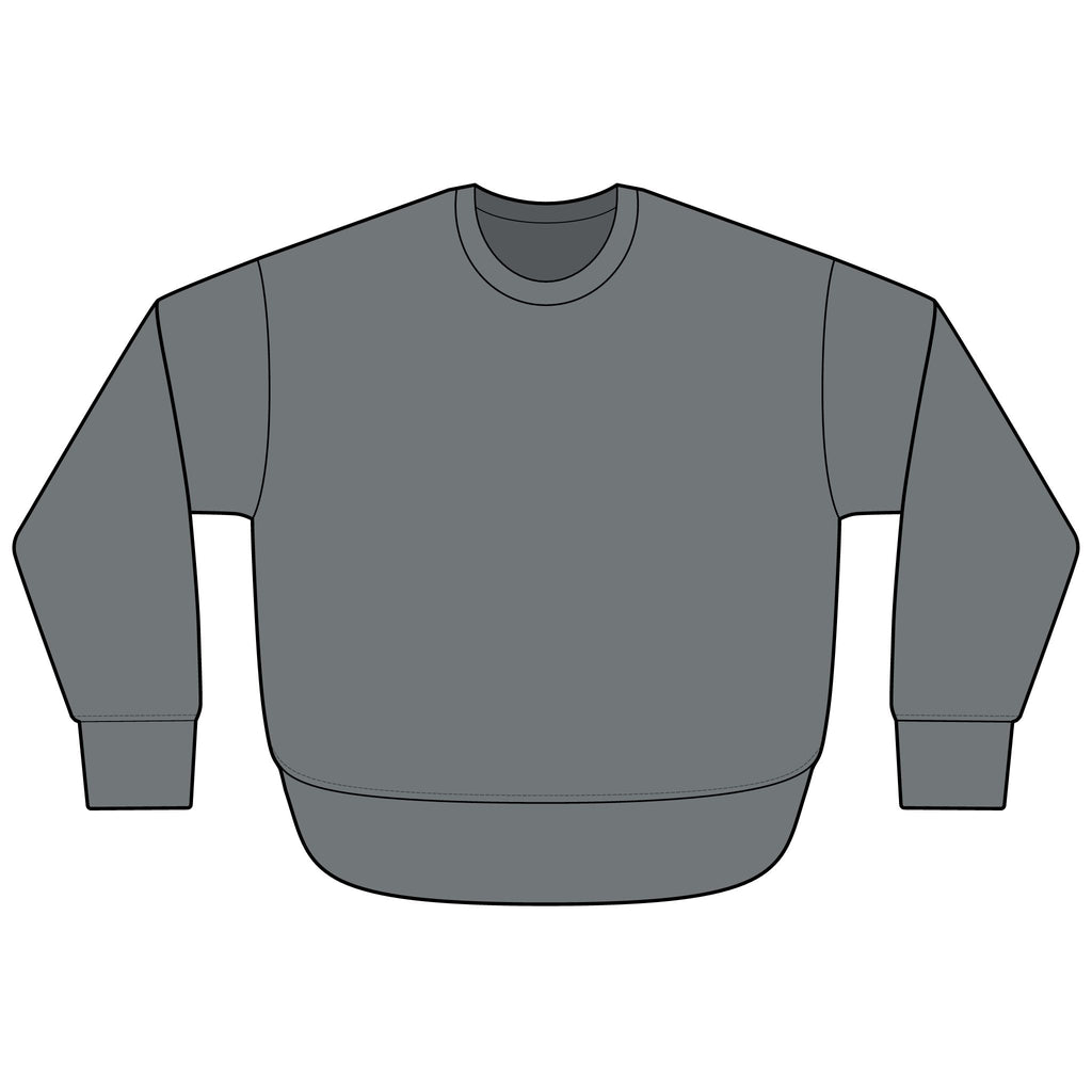Lubbock Slow Saturday Oversized Fleece Crewneck
