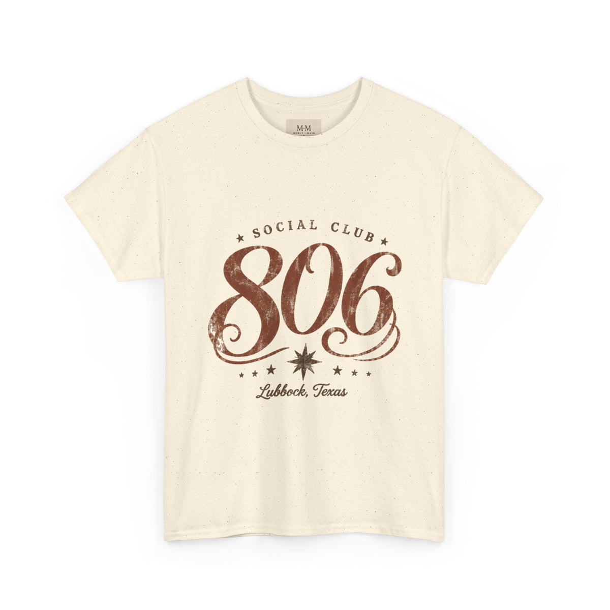 The 806 Lubbock Script Tee