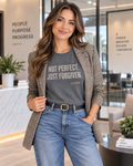 Not Perfect Just Forgiven T-Shirt — Inspirational Christian Graphic Tee