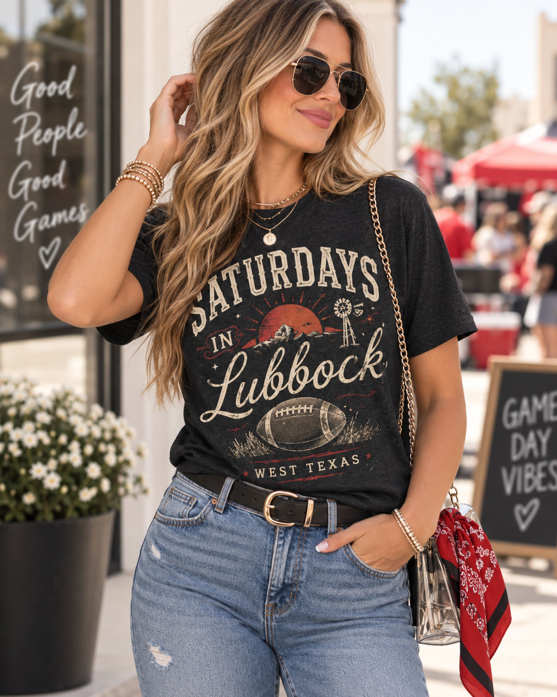 Saturday's in Lubbock Tee