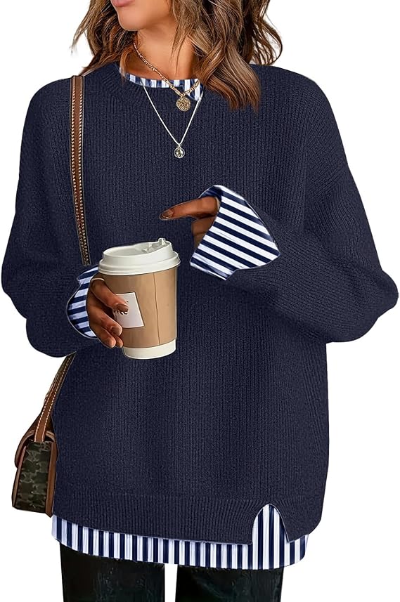 Oversized Knit Pullover