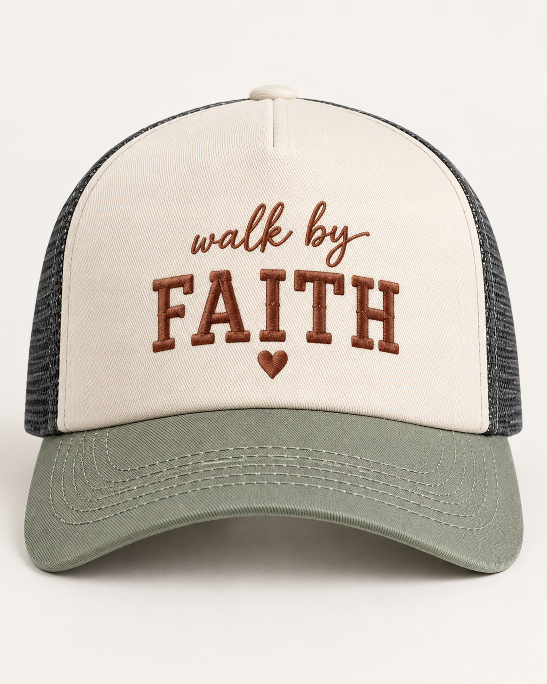 Walk by Faith Trucker Cap
