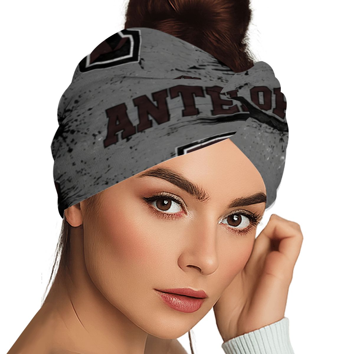 Abernathy Antelopes Extra Wide Headband — Game Day Hair Accessory for Women