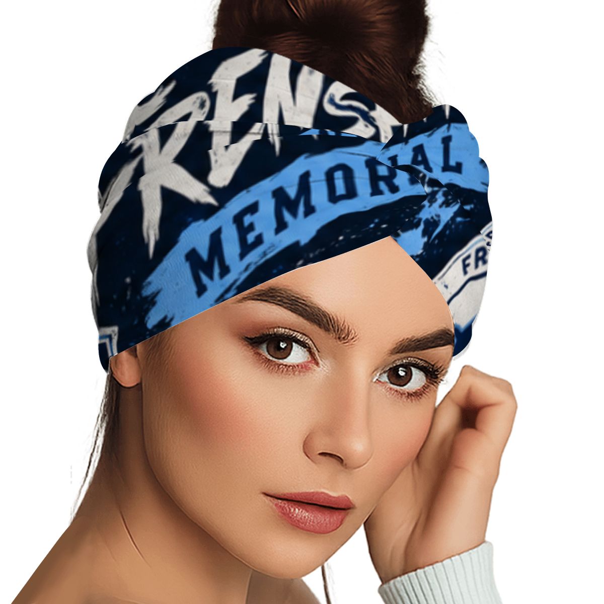 Frenship Memorial Panthers Extra Wide Headbands