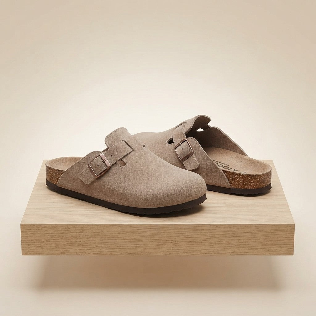 Genuine Suede Clogs
