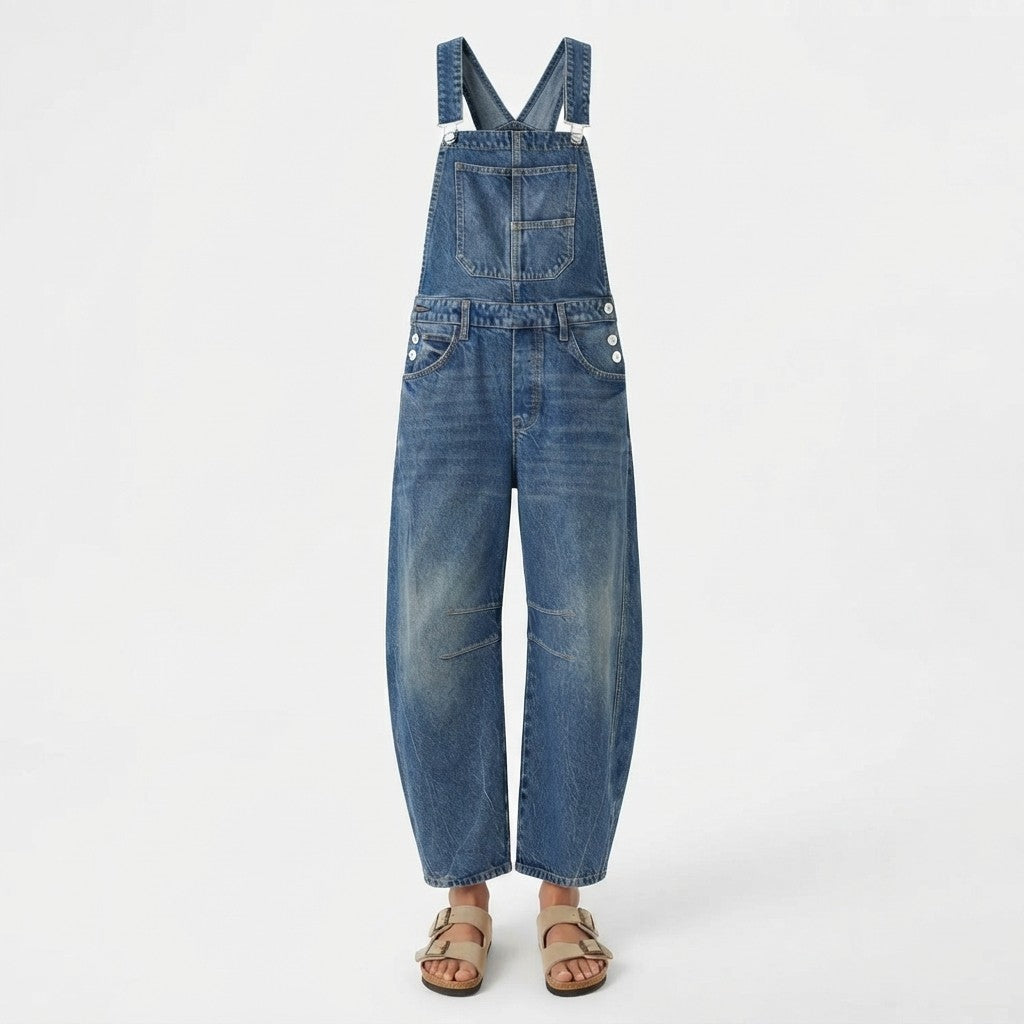 The Junie Denim Overalls